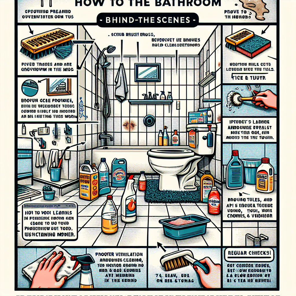 Prevent Mold & Mildew: Top Bathroom Cleaning Tips 2024