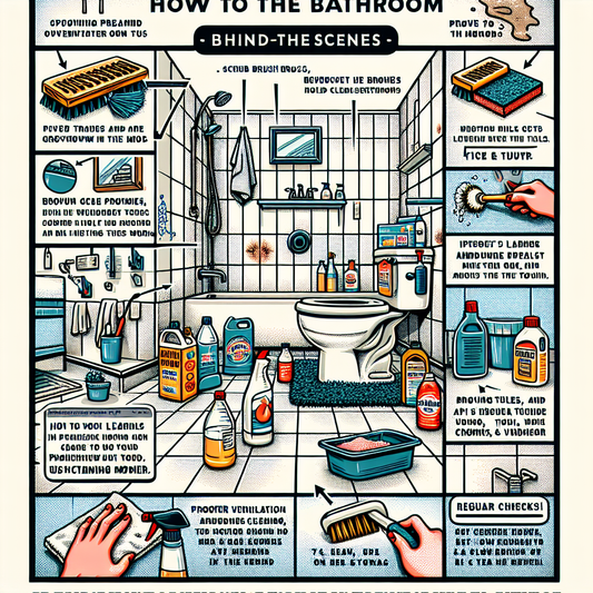 Prevent Mold & Mildew: Top Bathroom Cleaning Tips 2024